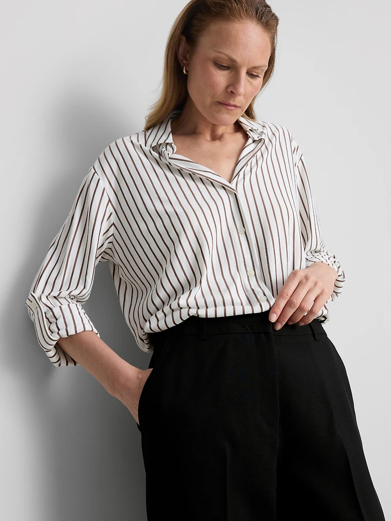 Tailored Straight Leg Pants