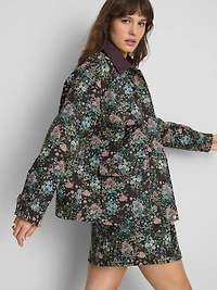 Paula Echevarría Jacquard Barn Jacket