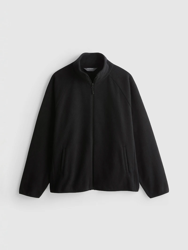 Zip-Up Funnel Neck Fleece