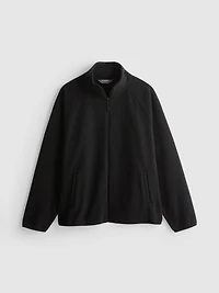 Zip-Up Funnel Neck Fleece