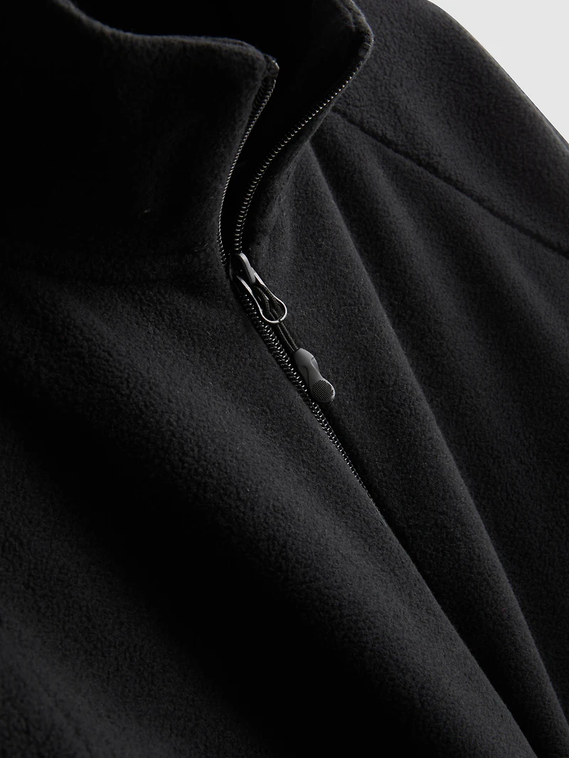 Zip-Up Funnel Neck Fleece