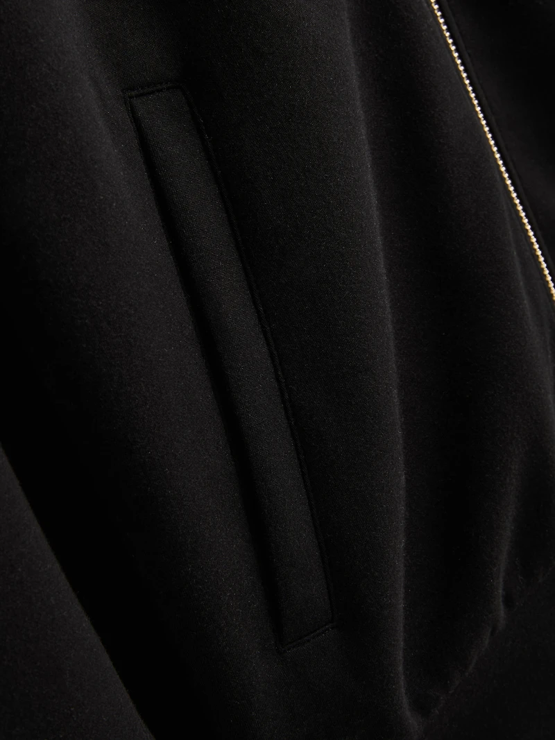 Modal Blend Zip Through Sweatshirt