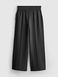 Smart Wide Leg Sweatpants