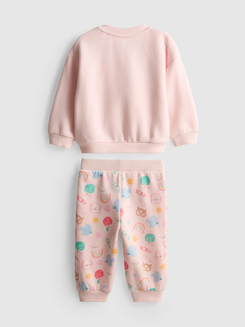 0-18mths | Sweatshirt and Joggers Newborn Set
