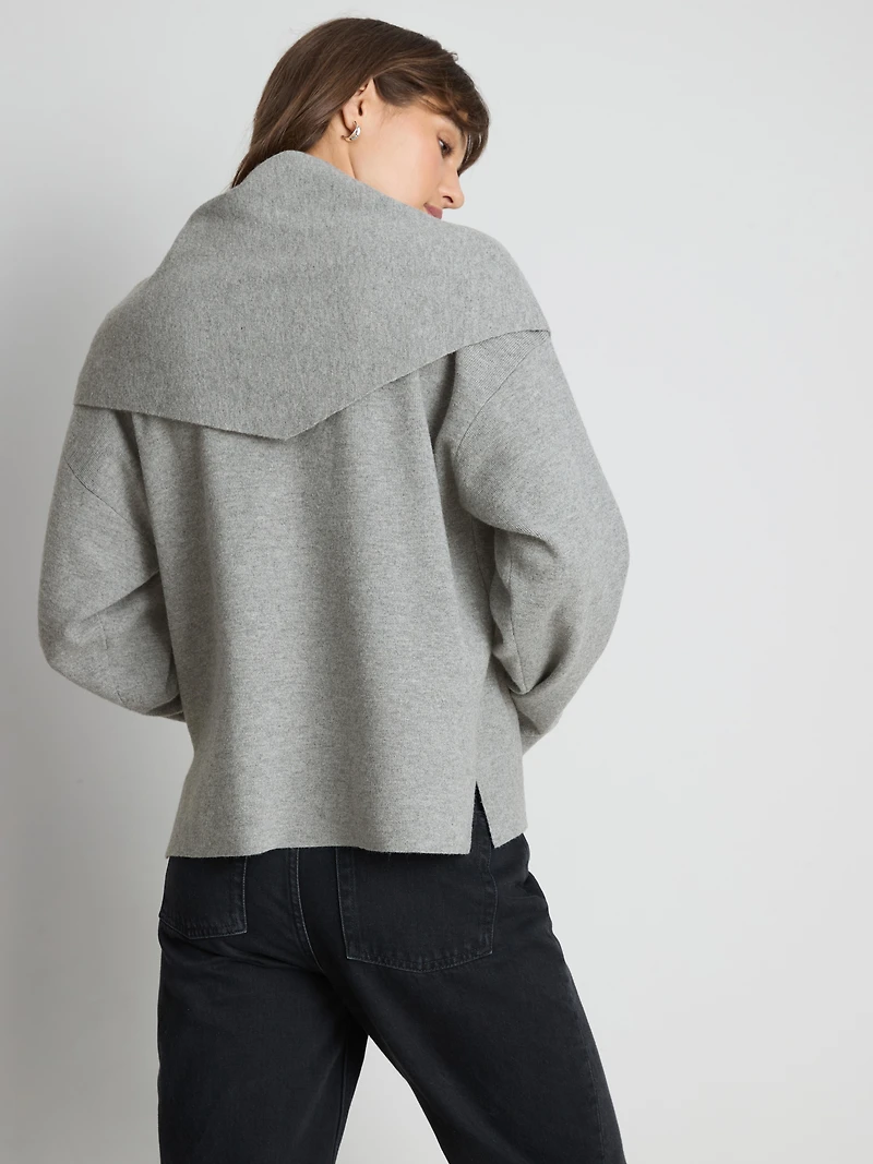 Paula Echevarría Scarf Detail Sweater