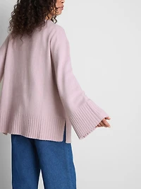 Paula Echevarría Relaxed Bell Sleeve Sweater