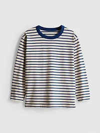 1-9yrs | Pure Cotton Stripe Long-Sleeve T-Shirt