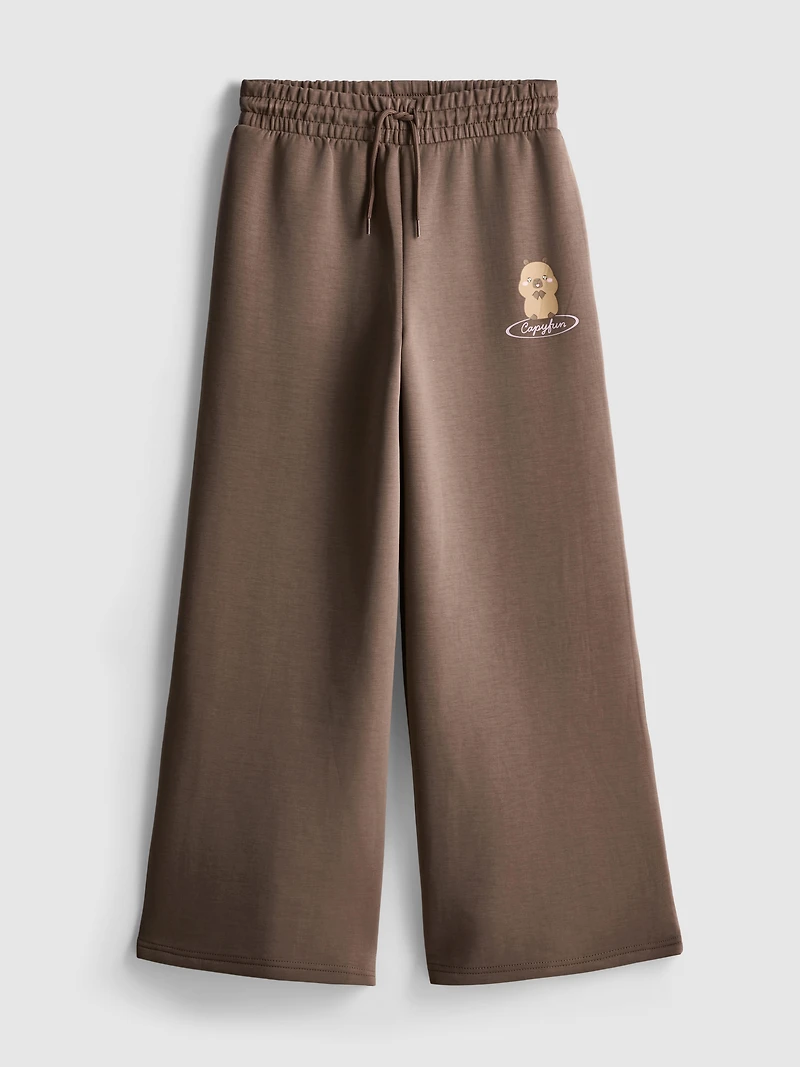 7-15yrs | CapyFun Wide-Leg Joggers