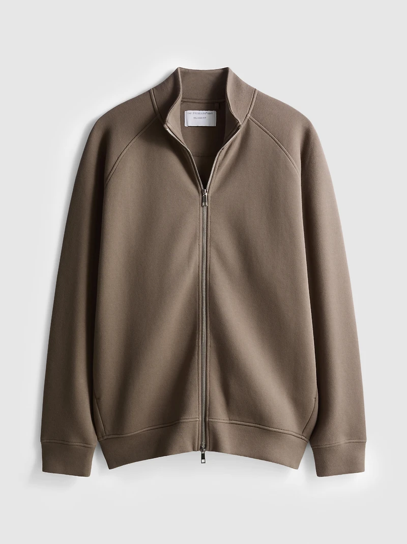 The Edit Zip-Through Sweatshirt