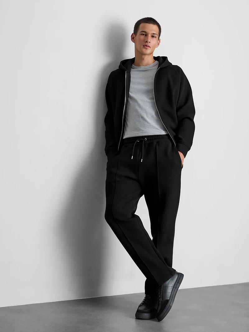 The Edit Pique Drawstring Joggers