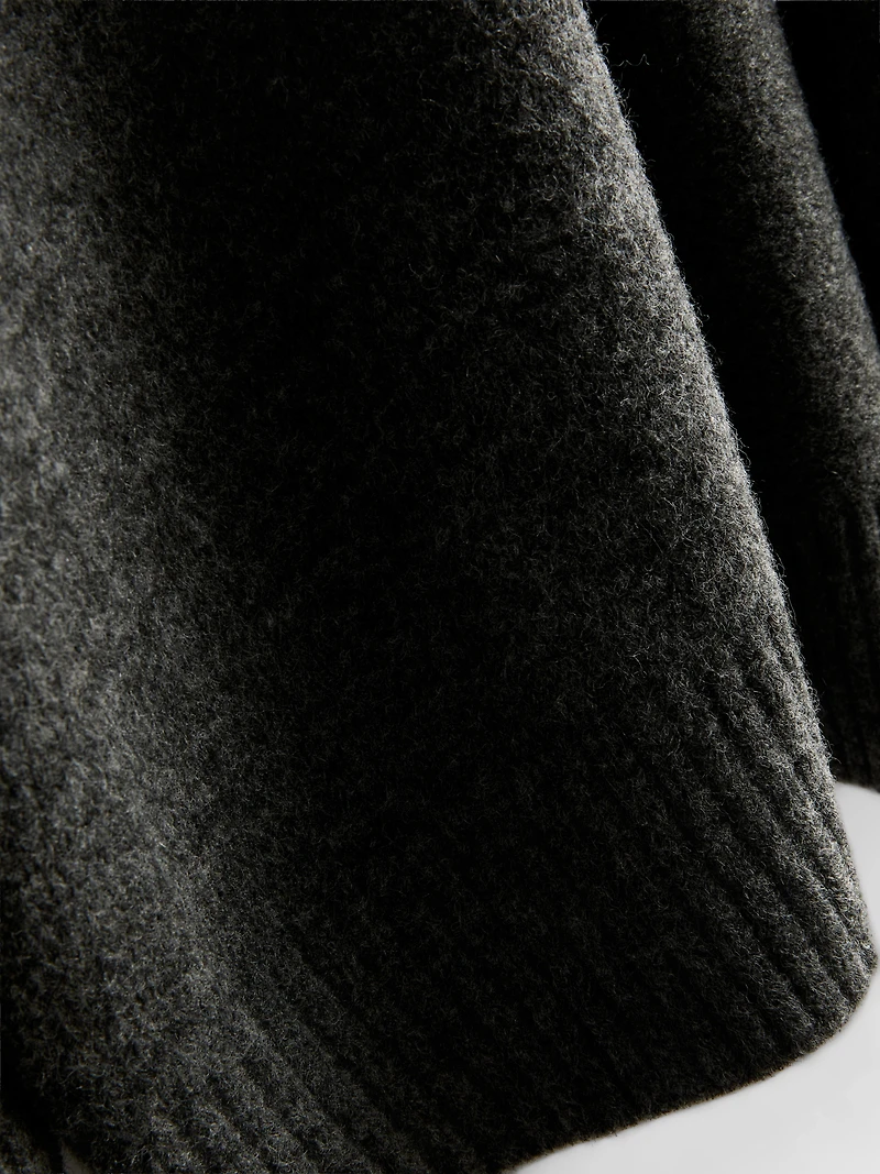 Classic Relaxed Knitted Cardigan