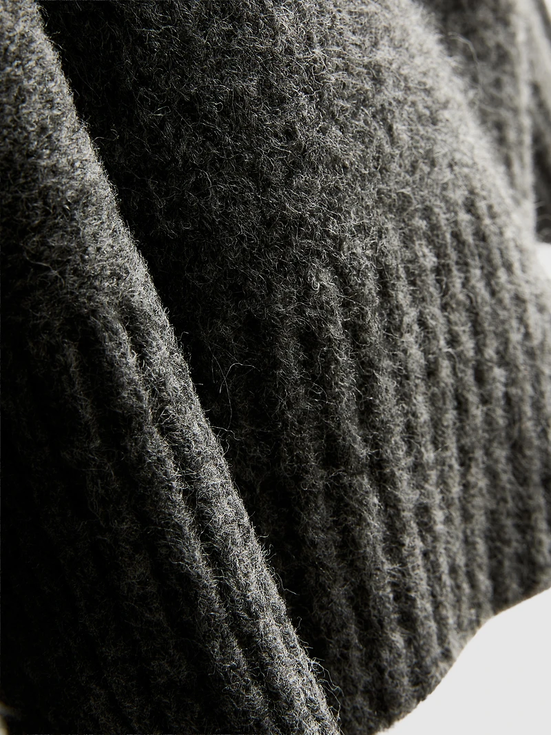 Classic Relaxed Knitted Cardigan