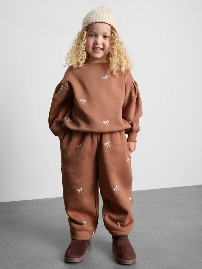 1-9yrs | Embroidered Sweatshirt and Joggers Set