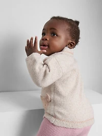 0-18mths | Bear Knit Cardigan and Leggings Set