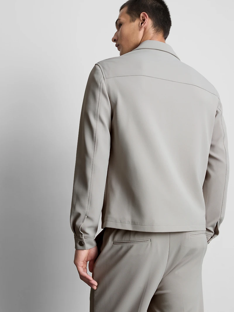 The Edit Regular Fit Collared Jacket
