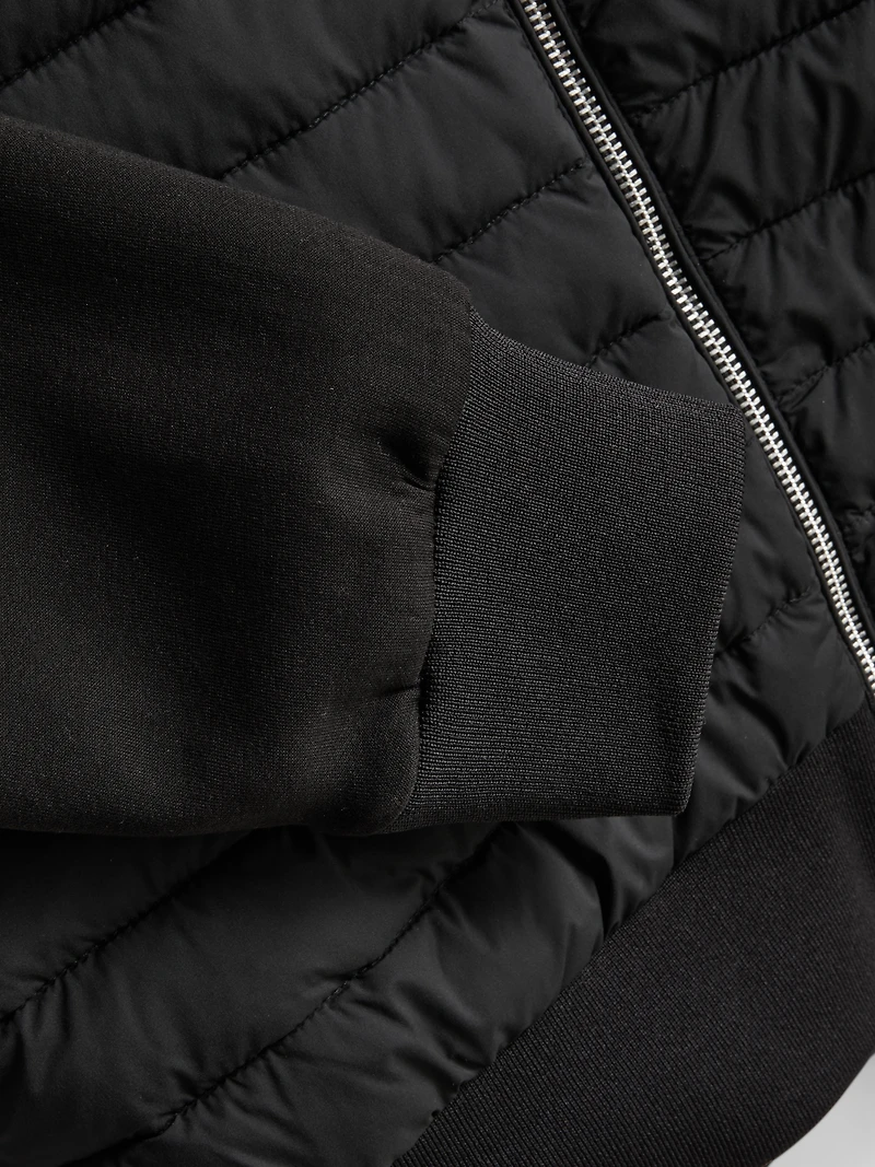 The Edit Quilted Panel Jacket
