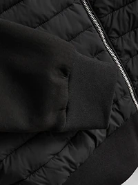 The Edit Quilted Panel Jacket