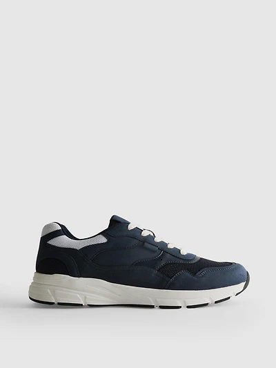 Chunky Lace-Up Sneakers