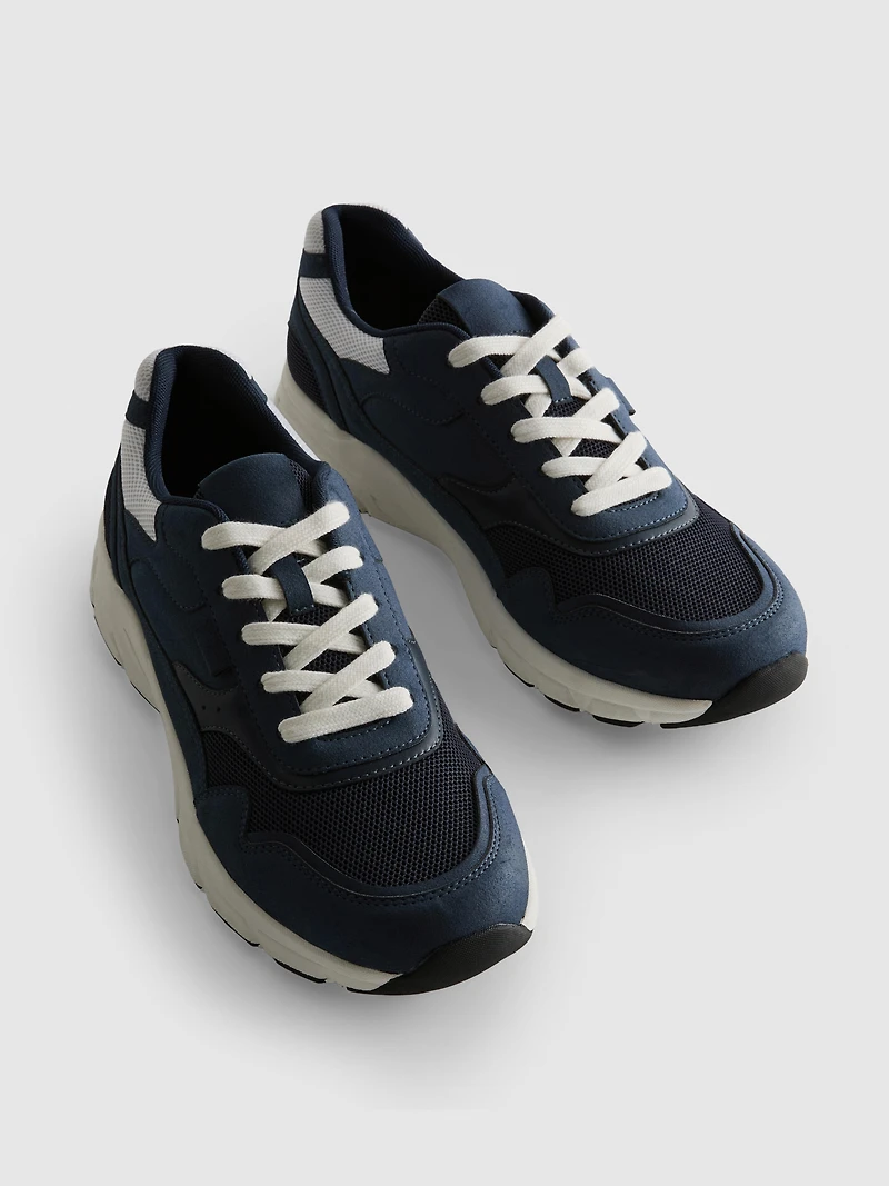 Chunky Lace-Up Sneakers