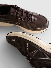 Retro Multi-Panel Sneakers