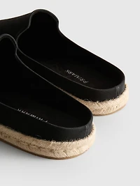 Slip-On Espadrille Mules
