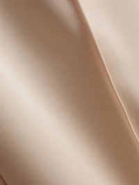 The Edit Satin Straight Leg Pants
