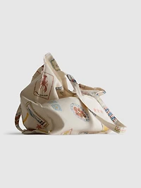 Vacation-Print Tote Bag