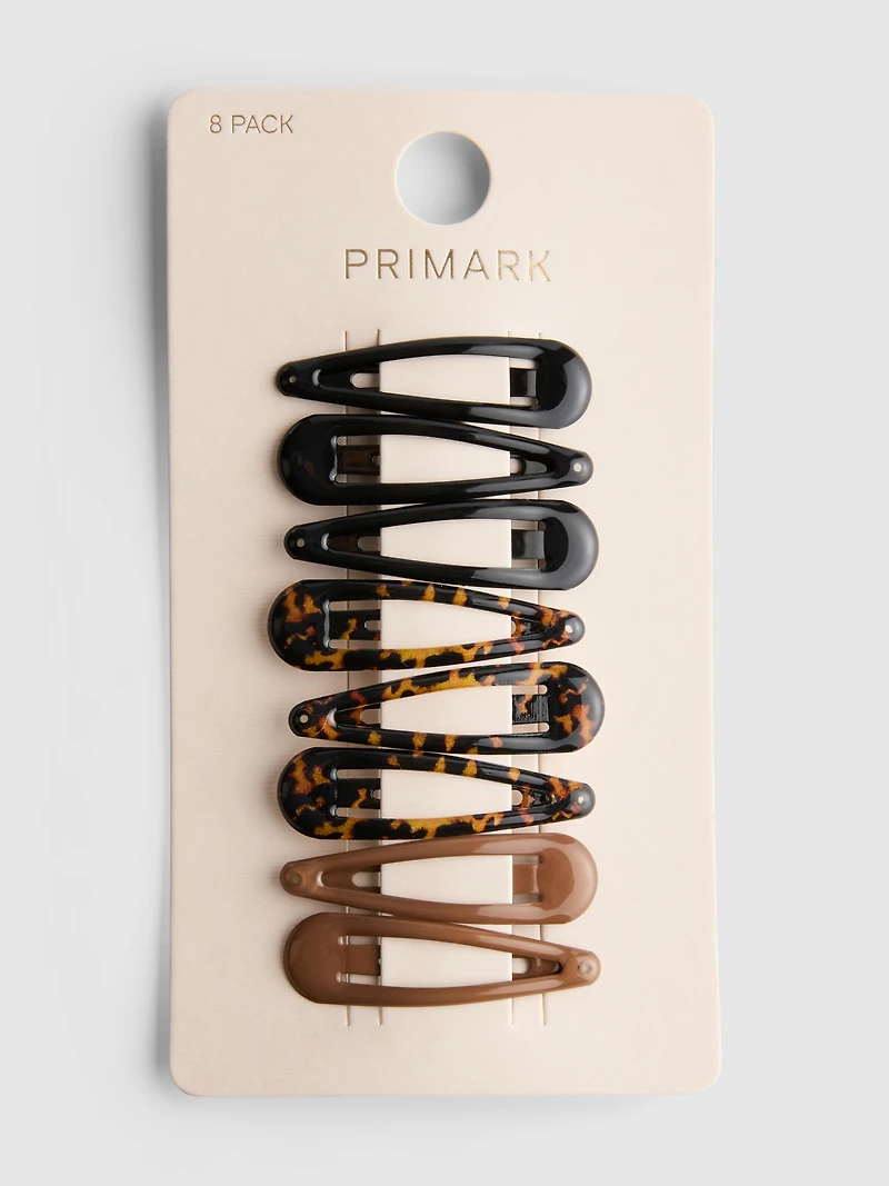 8pk Hair Clips