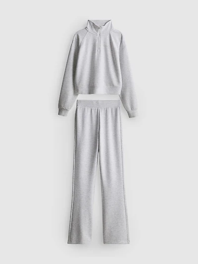 7-15yrs | Funnel Neck Sweatshirt and Sweatpants Set
