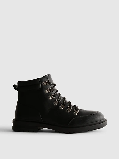 Lace-Up Hiking Boots