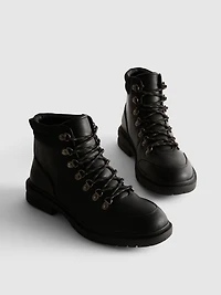 Lace-Up Hiking Boots
