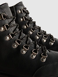 Lace-Up Hiking Boots