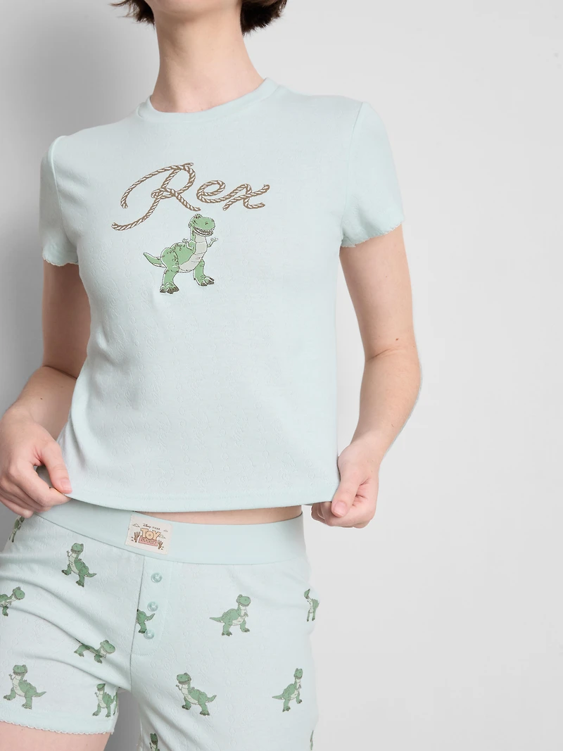 Disney Pixar's Toy Story Rex Shorty Pajamas