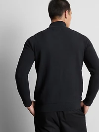 The Edit High-Neck Cardigan