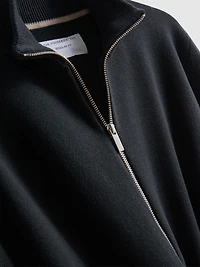 The Edit High-Neck Cardigan