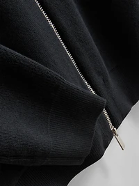The Edit High-Neck Cardigan