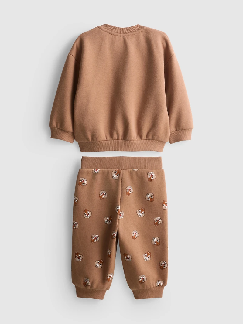0-18mths | Disney’s Chip and Dale Sweatshirt Joggers Newborn Set