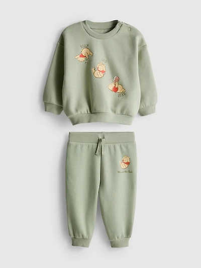 0-18mths | Disney’s Winnie The Pooh Sweatshirt and Joggers Newborn Set
