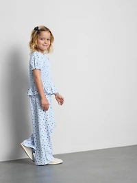 1-9yrs | Ruffle Blouse and Pants Set