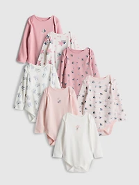 0-36mths | 7pk Disney’s Minnie Mouse Long-Sleeve Onesies