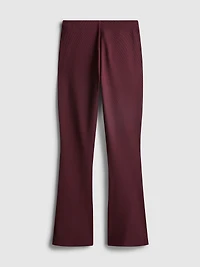 7-15yrs | Ribbed Flare School Leggings