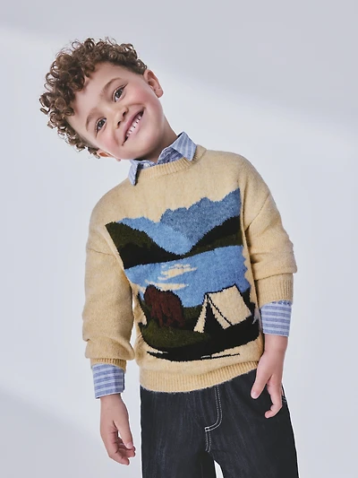 1-12yrs | The Edit Wool Blend Sweater