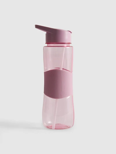 Flip Straw Water Bottle