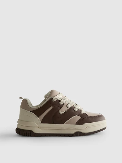 Chunky Low Top Skate Sneakers