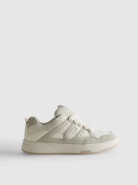 Paneled Skate Shoes