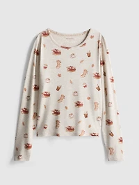 Fall Icons Pajama Top