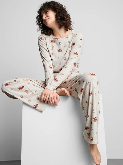 Love To Lounge Fall Jersey Pajama Bottoms