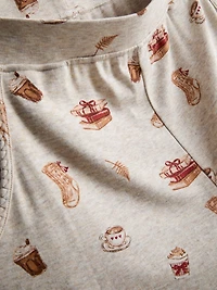Love To Lounge Fall Jersey Pajama Bottoms