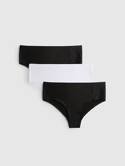 3-Pack Invisible Hipster Briefs