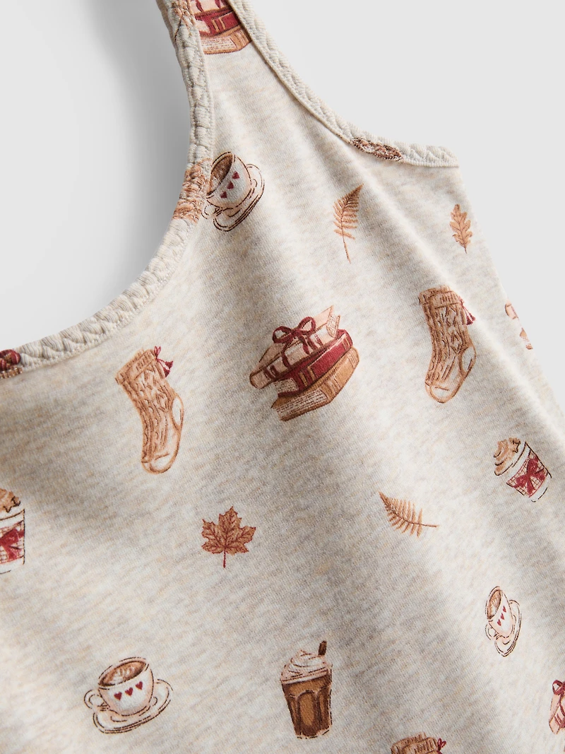 Love To Lounge Autumn Jersey Cami Pajama Top